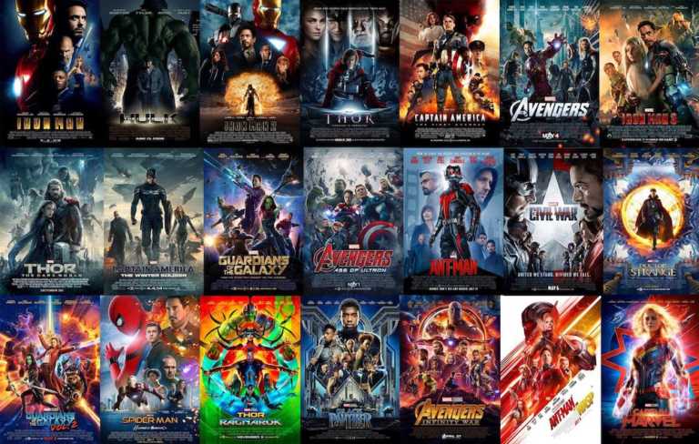 MCU: ecco come guardare tutti i film in ordine cronologico