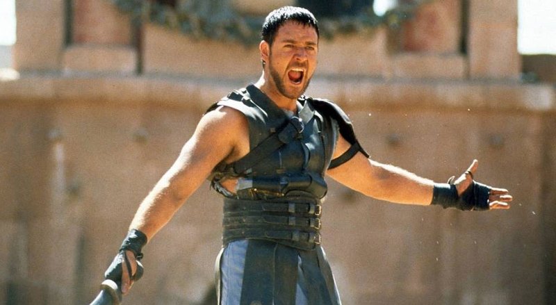 Russell Crowe Il gladiatore 2