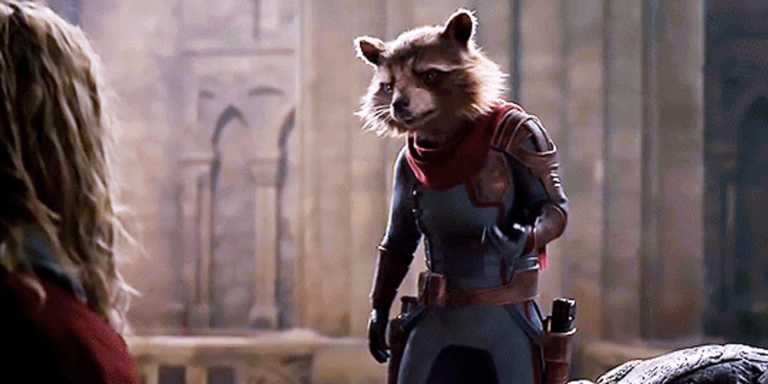 Avengers: Endgame, una scena eliminata tra Thor e Rocket
