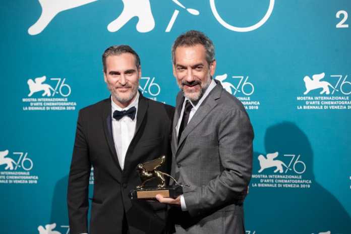 Joaquin Phoenix e Todd Phillips Venezia 76