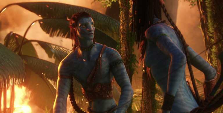 Avatar sequel: fuoco (in CGI) e acqua (reale) nelle nuove foto dal set