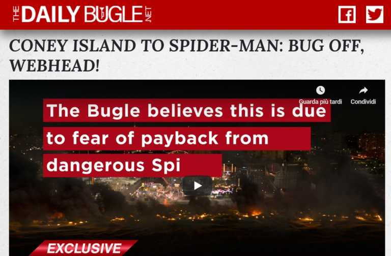 Spider-Man: il Daily Bugle finge l’invasione di Thanos non sia mai avvenuta