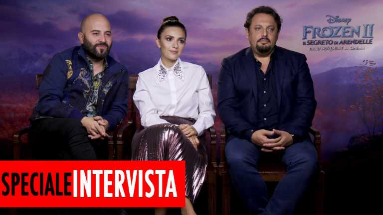 Frozen 2: intervista a Serena Rossi, Enrico Brignano e Giuliano Sangiorgi Frozen 2: intervista a Serena Rossi, Enrico Brignano e Giuliano Sangiorgi