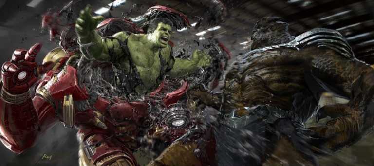 Avengers: Endgame, Hulk “irrompe” in battaglia – concept