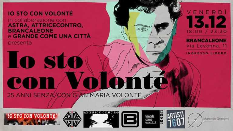 Serata conclusiva della due Giorni Venticinque anni Senza/Con Gian Maria Volonté