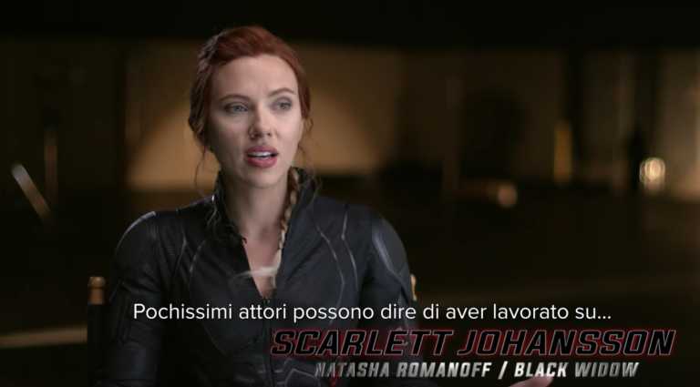 Black Widow: due nuovi video in italiano