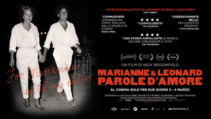 Marianne e Leonard. Parole d'amore film 2020