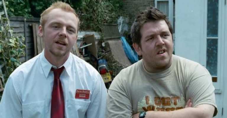 Simon Pegg ricrea una scena de L’Alba dei Morti Dementi per il Covid-19
