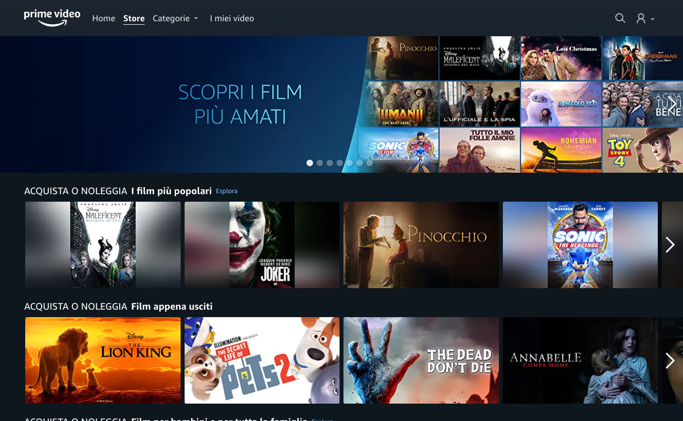 Amazon Prime Store