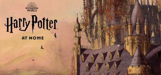 J.K. Rowling lancia gratis “Harry Potter at Home”