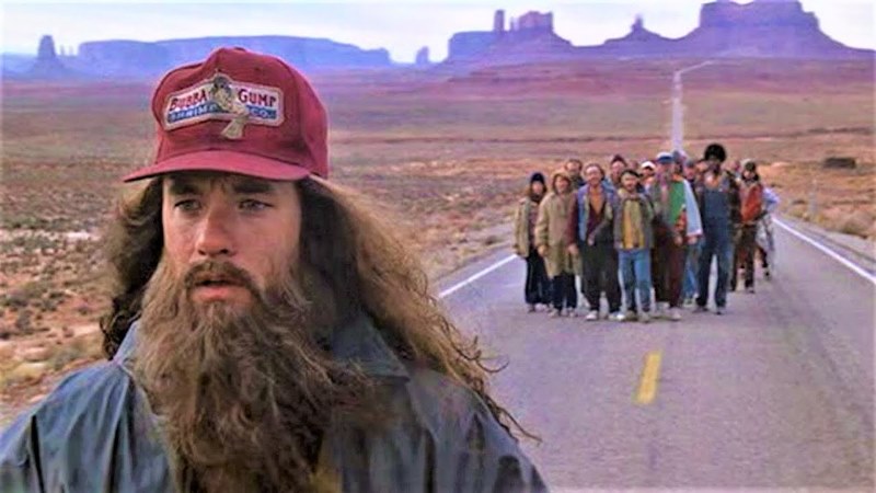 Forrest Gump corsa