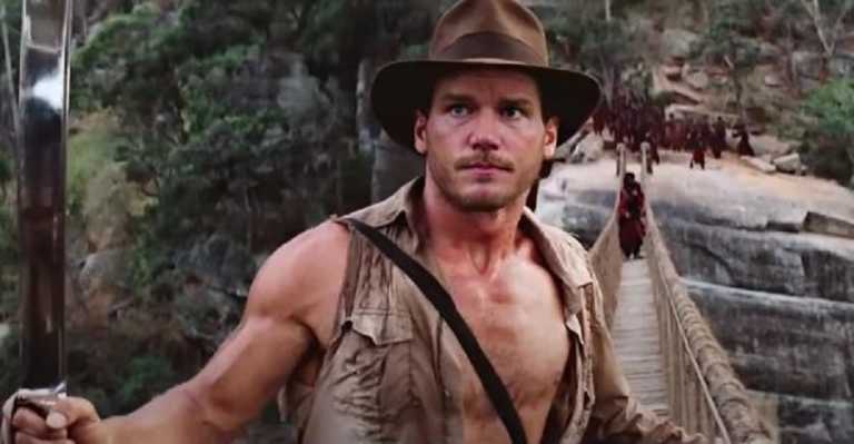Chris Pratt è Indiana Jones nel video deepfake
