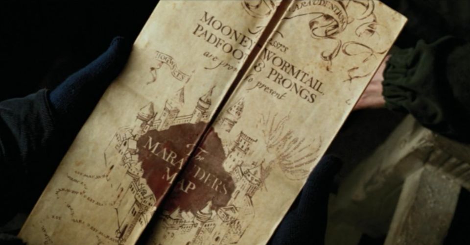 Harry Potter: la magica mascherina ispirata alla Mappa del