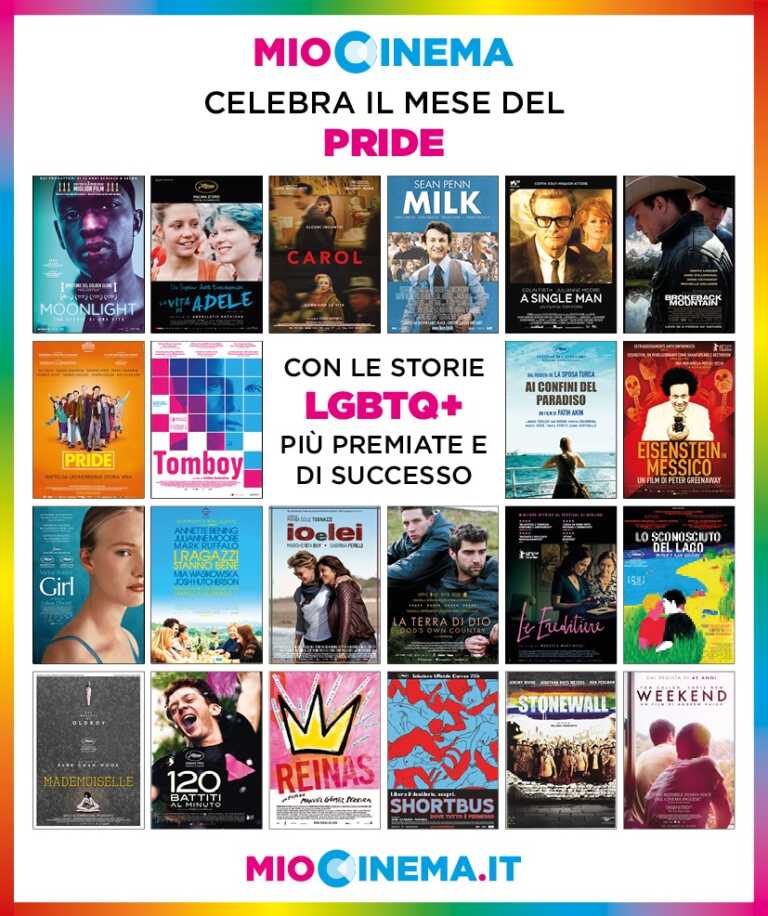 Pride: domenica 21 giugno la rassegna cinematografica su Mio Cinema