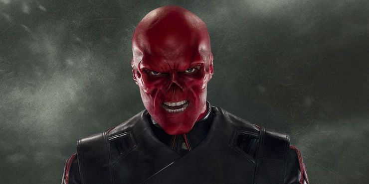 teschio rosso the avengers