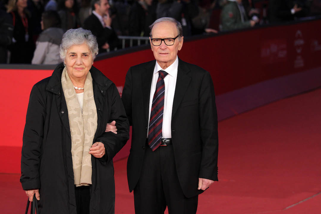 Ennio Morricone e Moglie