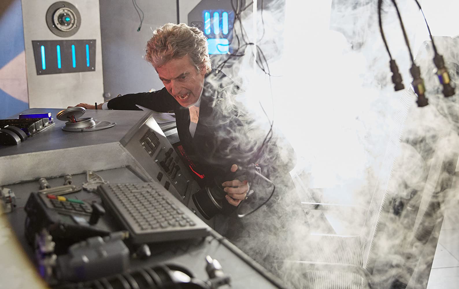 Peter Capaldi nella serie Doctor Who