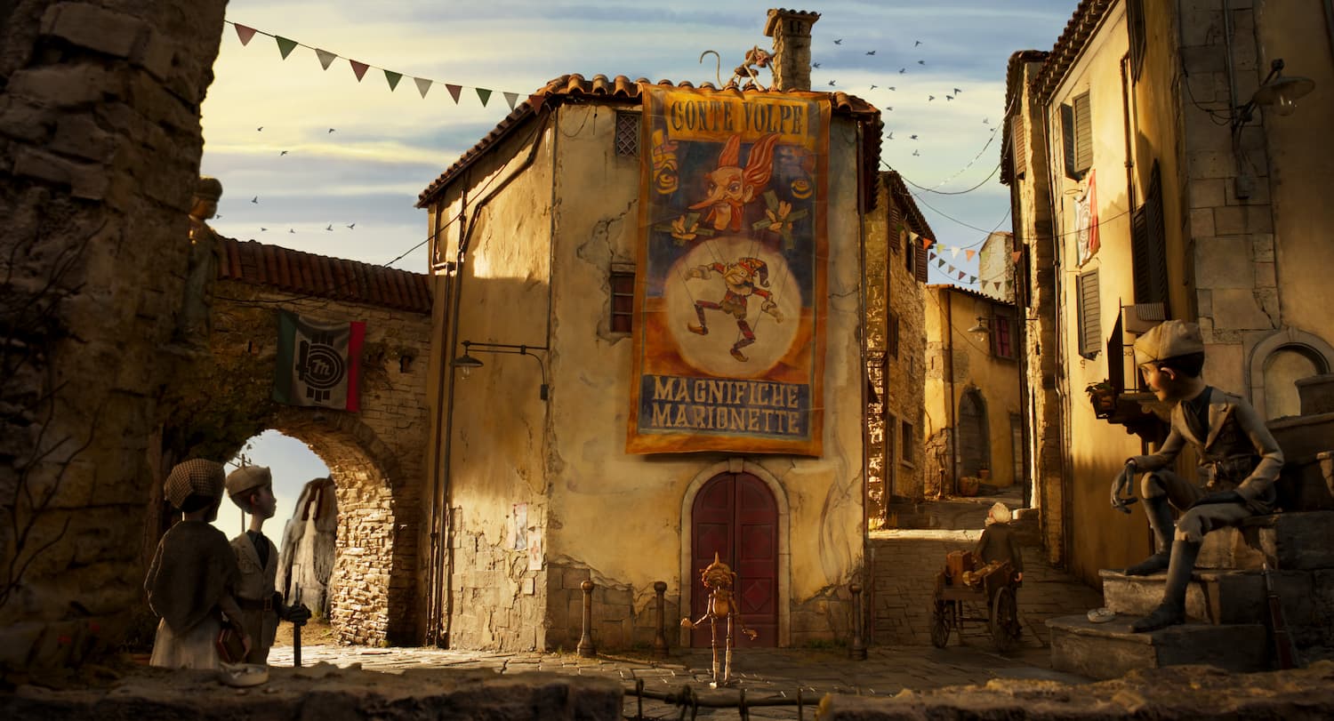 Pinocchio di Guillermo del Toro film 2022