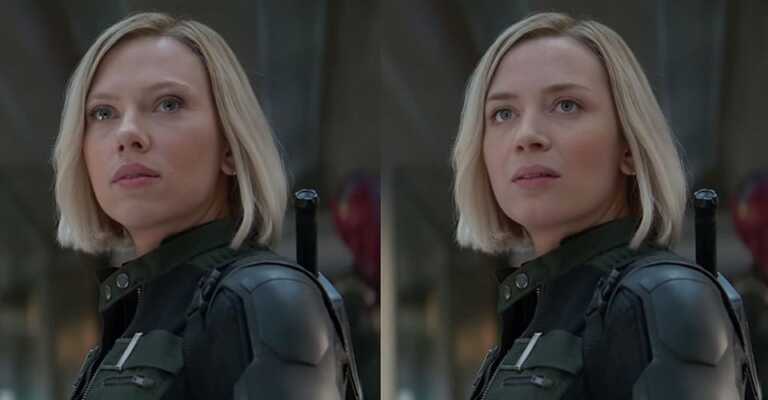 Emily Blunt è la Vedova Nera del MCU in un video deepfake