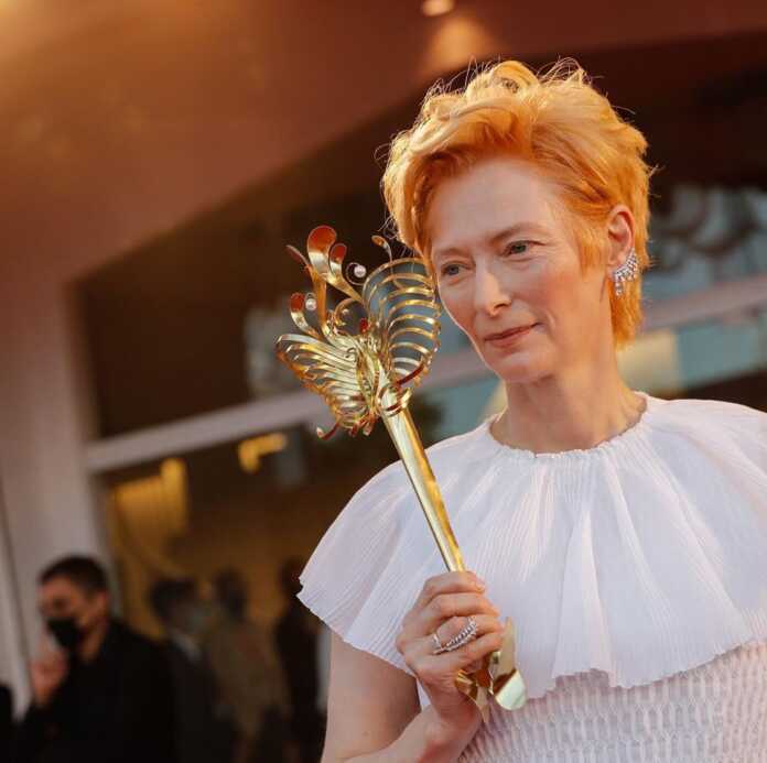 Tilda Swinton venezia 77