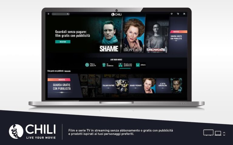 CHILI lancia il suo servizio AVOD