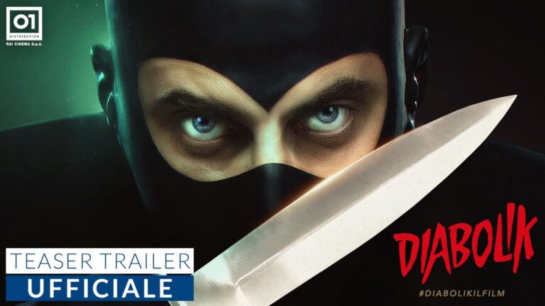 Diabolik: il teaser trailer dei film con Luca Marinelli