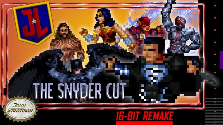 Justice League Snyder’s Cut: il trailer a 16 bit