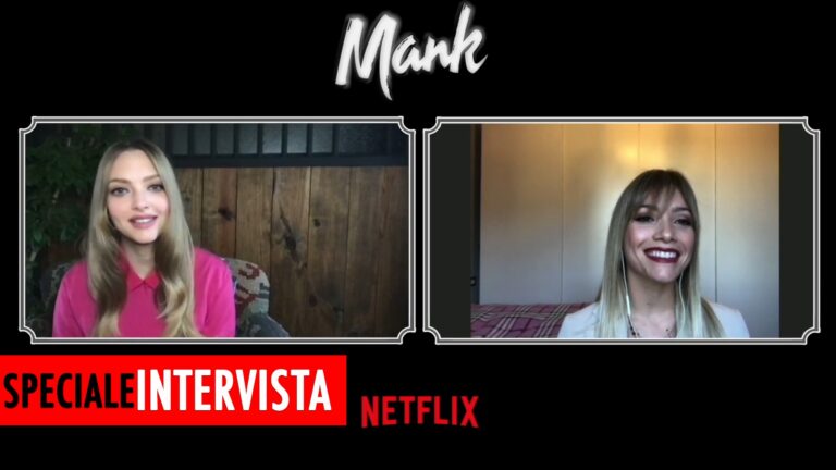 Amanda Seyfried: intervista ai protagonisti di Mank di David Fincher Amanda Seyfried: intervista ai protagonisti di Mank di David Fincher