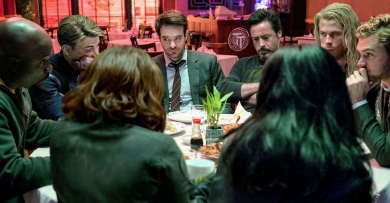 Avengers e Defenders insieme per uno… Shawarma!