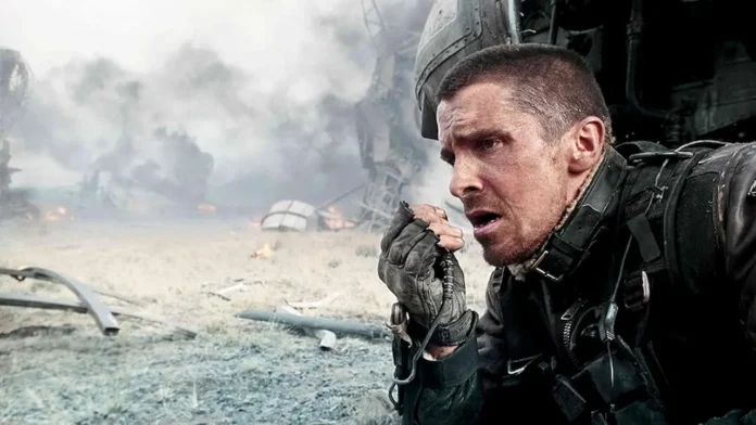 Christian Bale in Terminator Salvation