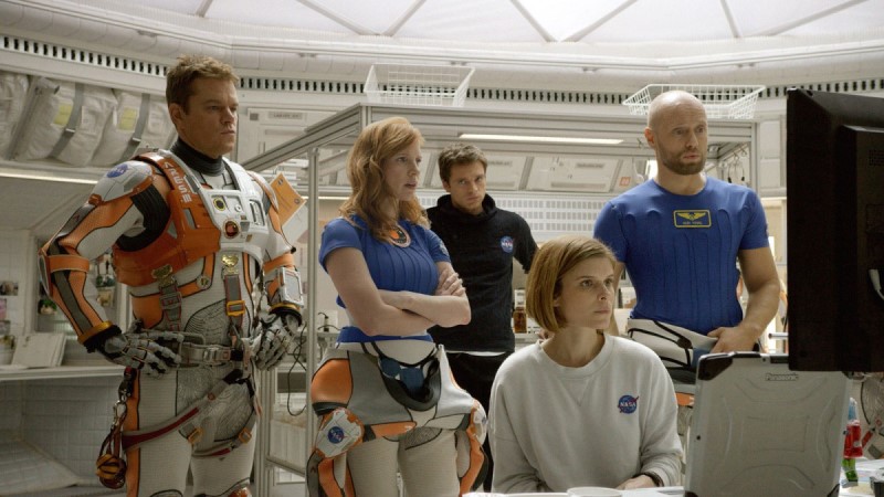Sopravvissuto - The Martian cast