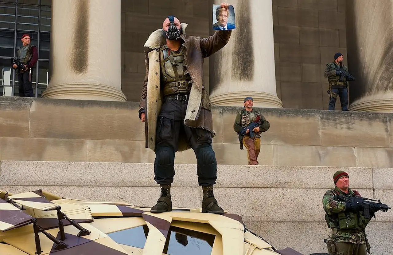 Tom Hardy Bane Il cavaliere oscuro - Il ritorno