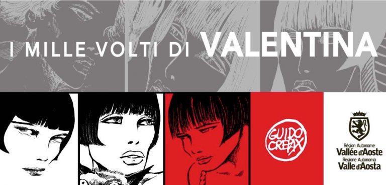 Guido Crepax. I mille volti di Valentina, al Centro Saint-Bénin di Aosta dall’11 giugno