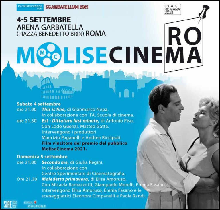 Sgarbatellum e MoliseCinema: l’appuntamento raddoppia