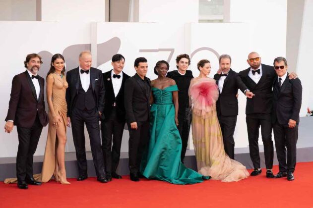 dune cast red carpet venezia 78