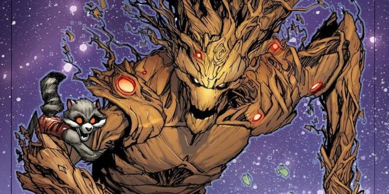 mcu groot e racoon