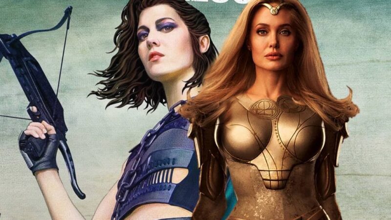 Thena Eterni e Huntress DC