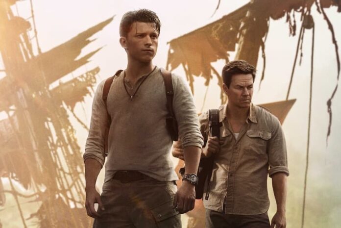 Uncharted film 2022 Tom Holland