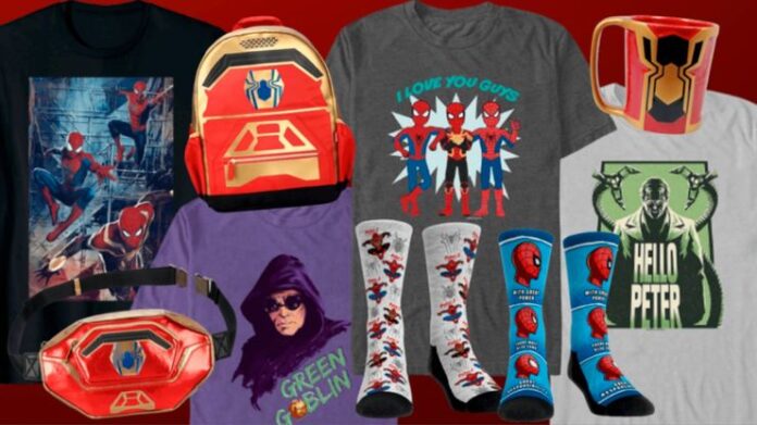 Spider-Man- No Way Home merch