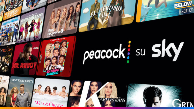 Sky e NBCUniversal annunciano oggi il lancio in Italia di Peacock