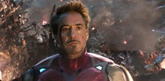 Robert Downey Jr Iron Man in Avengers-Endgame