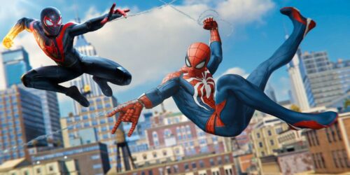 Spider-Man-Peter-Parker-Miles-Morales-Manhattan