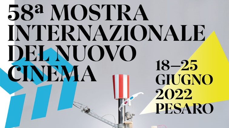 Mostra Internazionale del Nuovo Cinema di Pesaro: il manifesto e la sigla della 58° edizione