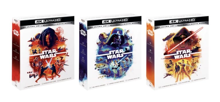 Star Wars: la leggendaria saga rivive nella nuova collezione formato 4k UHD