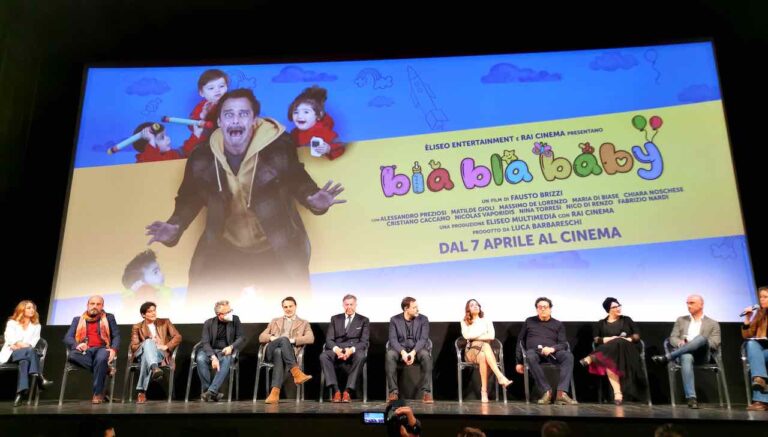 Bla Bla Baby, Fausto Brizzi e il cast presentano il film