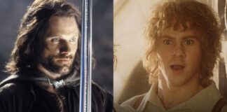Aragorn e Merry Il Signore degli Anelli