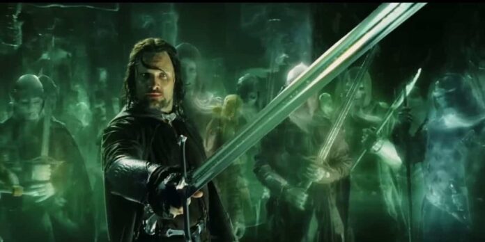 Aragorn spada Il Singore degli Anelli