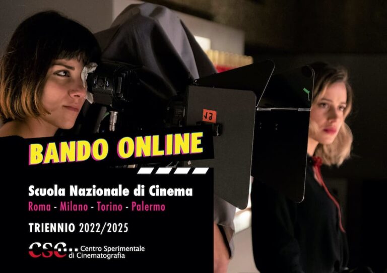 CSC: pubblicato il nuovo bando di selezione e annunciati i nuovi Direttori artistici dei corsi