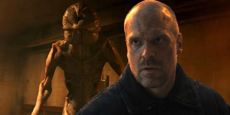 Stranger Things 4 Hopper Demogorgon