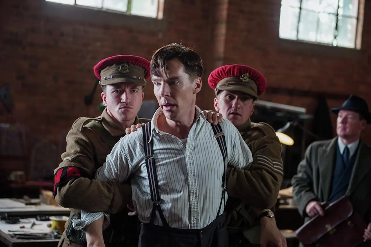 Benedict Cumberbatch in The Imitation Game